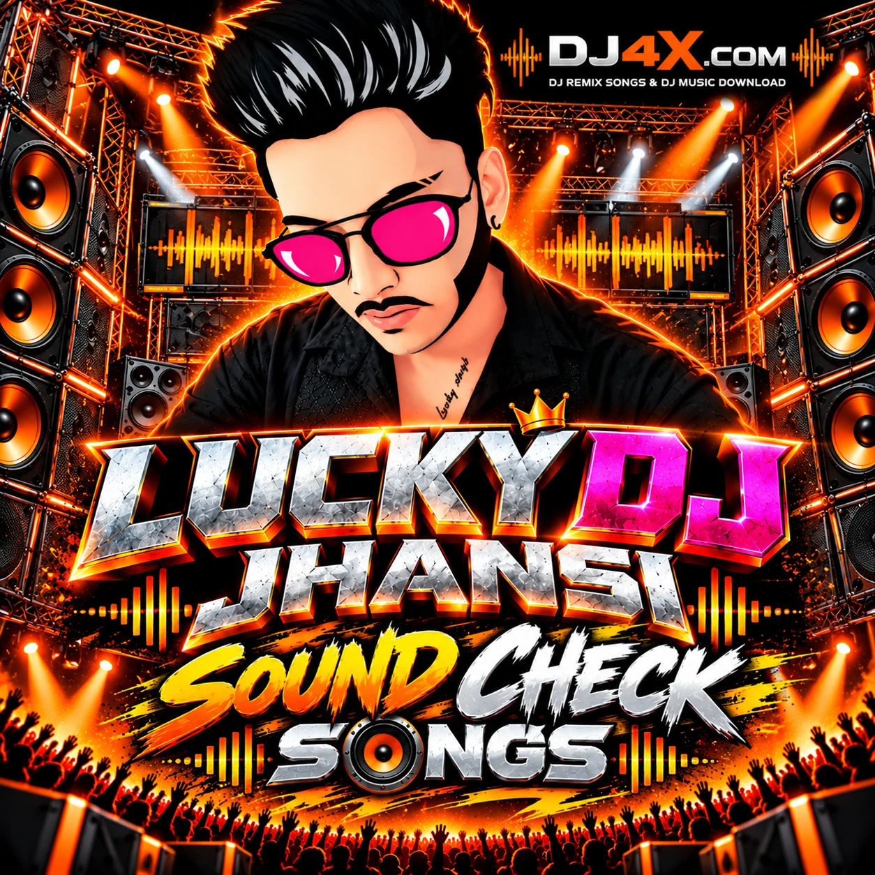 LUCKY DJ Jhansi - Sound Check Songs